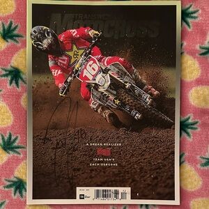 Zach Osborne Signed transworld magazine